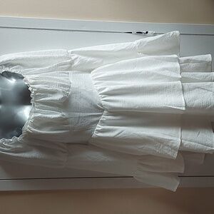 NWT Shein White Dress Size Large